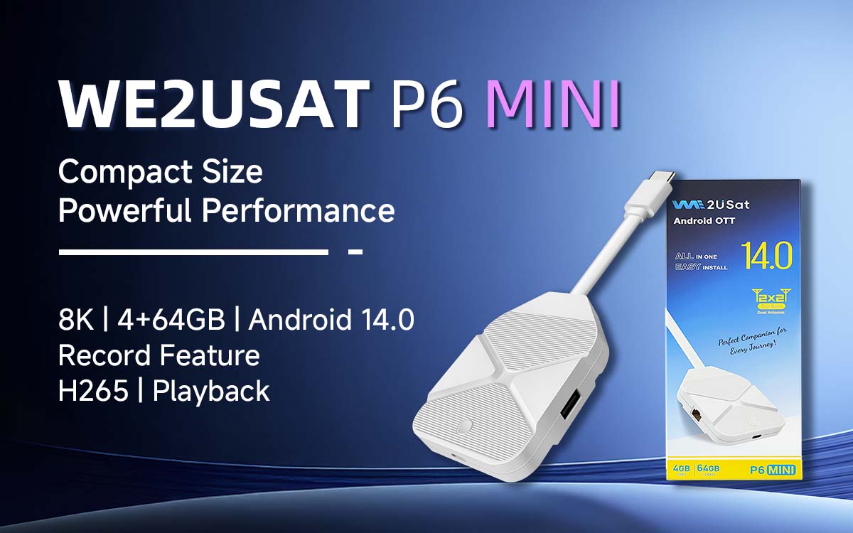 WE2USAT p6 mini