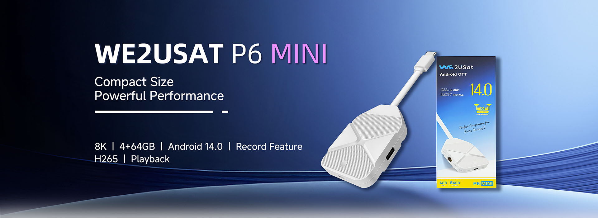 WE2USAT p6 mini